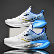 Carregar imagem no visualizador da galeria, Descubra o conforto inigualável do Tênis Esportivo Respirável da OlimpoFit. Desenvolvido para atletas dedicados, proporciona leveza, ventilação e tecnologia avançada. Alcance seu máximo desempenho com estilo e inovação.