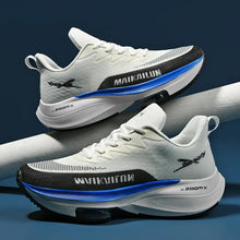 Carregar imagem no visualizador da galeria, Experimente o ápice da tecnologia em calçados esportivos masculinos. O Tênis Vortex Run proporciona conforto e desempenho incomparáveis, ideal para corridas longas e super maratonas. Sinta a diferença a cada passada!