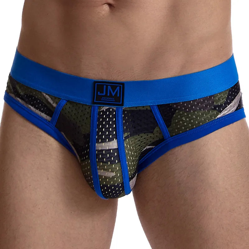 Cueca Slip Camuflada Elite OlimpoFit