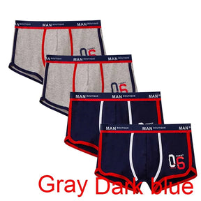 Kit 4 Cueca Boxer AirFlex OlimpoFit