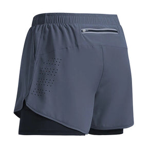 Descubra os Shorts Sportswear Dry Fit 2 em 1, perfeitos para seus treinos e atividades ao ar livre. Feitos de poliéster de secagem rápida, proporcionam conforto e versatilidade. Ideal para corridas, academia e mais. Encontre seu par na OlimpoFit.