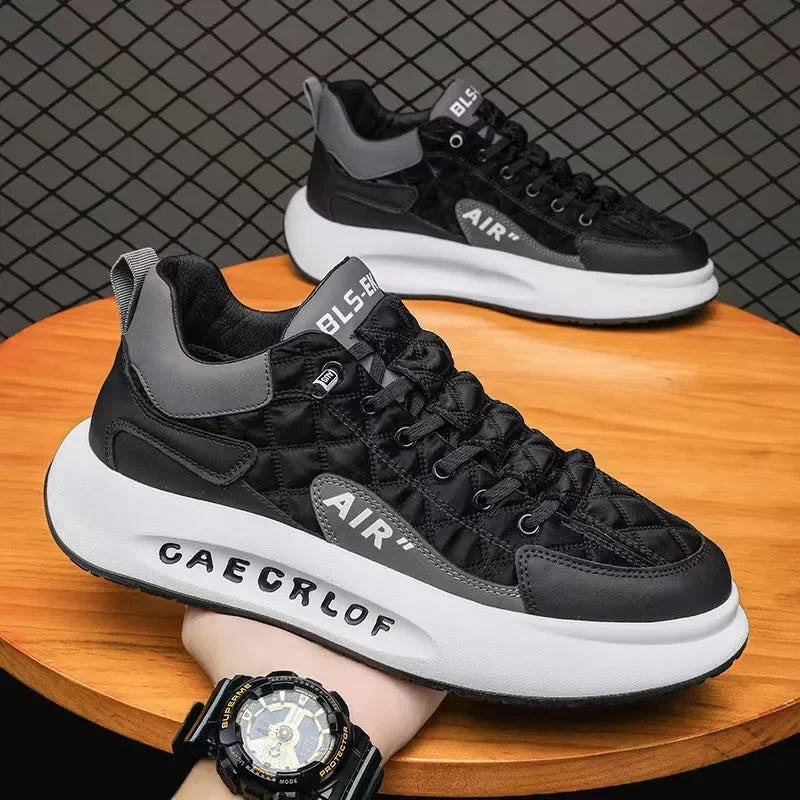 Descubra o melhor em moda esportiva masculina com os Tênis de Treino Casual OlimpoFit Air. Unindo estilo e conforto, esses sneakers versáteis são ideais para atividades físicas e momentos casuais. Experimente o novo padrão em calçados masculinos de performance.