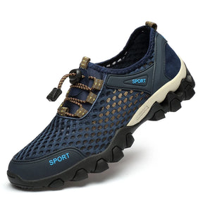 Explore a natureza com o Tenis Sport Outdoor. Leve, antiderrapante, com solado de borracha e design moderno. Aventura e conforto em cada passo. Ideal para caminhadas, corridas e atividades ao ar livre.