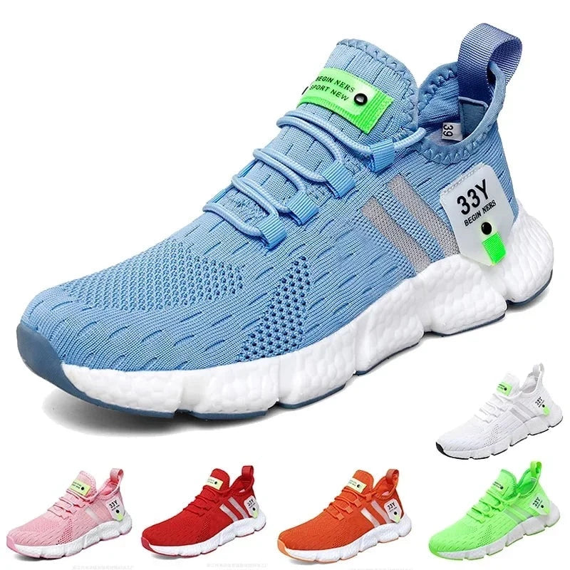 Descubra o conforto e estilo do Tênis Aéreo Running OlimpoFit. Projetado para alta performance, este sneaker unissex combina moda, inovação e tecnologia para transformar seus treinos e seu visual. Seja imparável com o melhor em calçados esportivos!