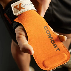 Luvas Grips Couro Combat OlimpoFit