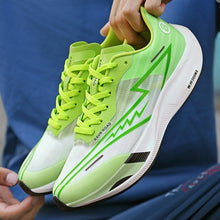 Carregar imagem no visualizador da galeria, Descubra o poder do Tênis Corrida Leveza OlimpoFit, desenvolvido com tecnologia LYCRA para uma experiência respirável e leve. Ideal para seus treinos de verão, proporciona conforto incomparável e suporte para atletas dedicados. Supere limites com nosso calçado esportivo de última geração.
