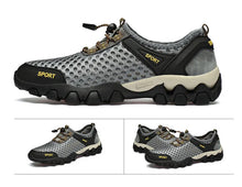 Carregar imagem no visualizador da galeria, Explore a natureza com o Tenis Sport Outdoor. Leve, antiderrapante, com solado de borracha e design moderno. Aventura e conforto em cada passo. Ideal para caminhadas, corridas e atividades ao ar livre.
