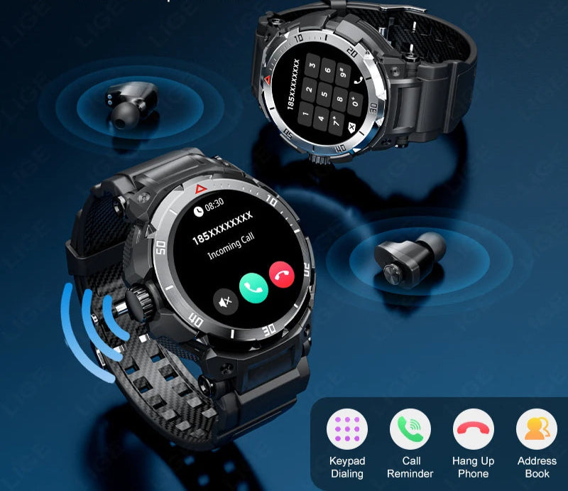 Smartwatch com Fones Integrados OlimpoFit