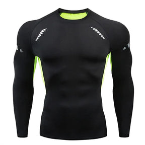 Rash Guard OlimpoFit Manga Longa Camiseta de Compressão