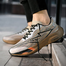 Carregar imagem no visualizador da galeria, Descubra o poder do Tênis Corrida Leveza OlimpoFit, desenvolvido com tecnologia LYCRA para uma experiência respirável e leve. Ideal para seus treinos de verão, proporciona conforto incomparável e suporte para atletas dedicados. Supere limites com nosso calçado esportivo de última geração.
