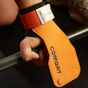 Luvas Grips Couro Combat OlimpoFit