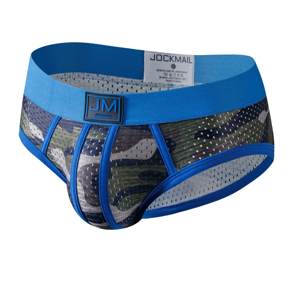 Cueca Slip Camuflada Elite OlimpoFit