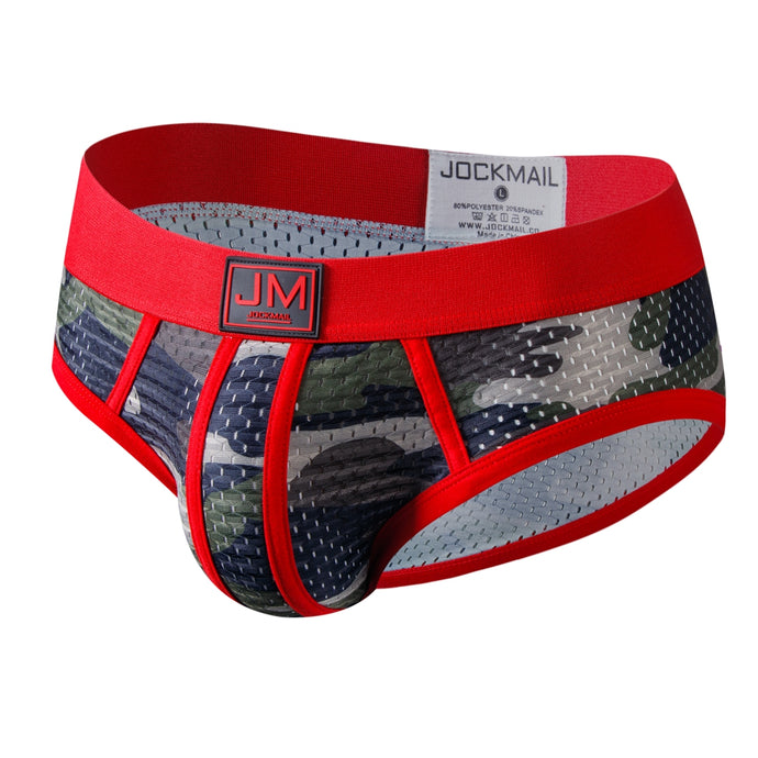 Cueca Slip Camuflada Elite OlimpoFit